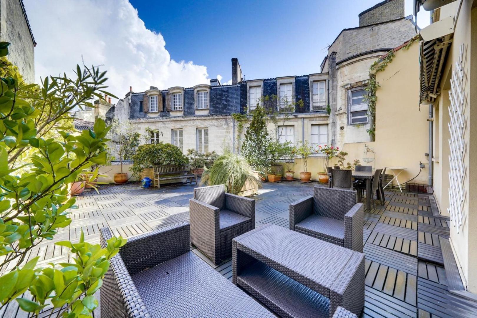 Lovely Apartment With Exceptional Terrace Μπορντό Εξωτερικό φωτογραφία