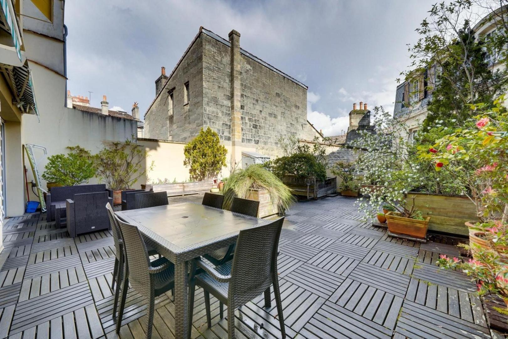 Lovely Apartment With Exceptional Terrace Μπορντό Εξωτερικό φωτογραφία