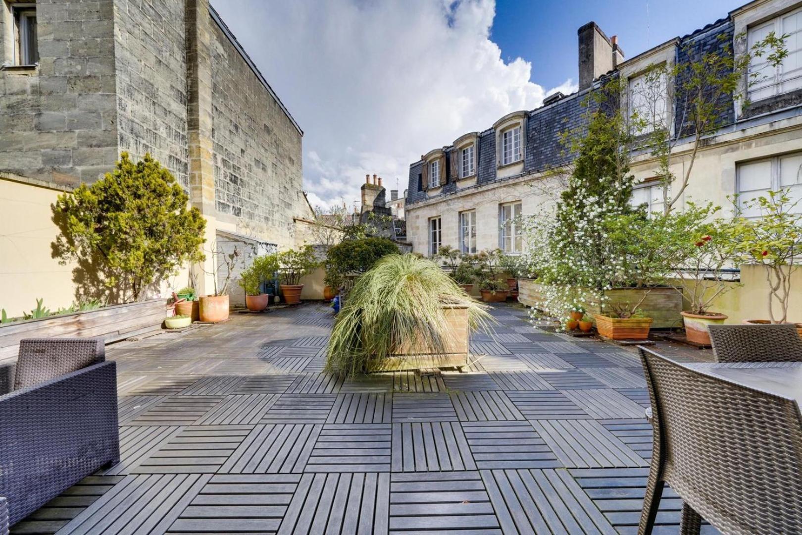 Lovely Apartment With Exceptional Terrace Μπορντό Εξωτερικό φωτογραφία